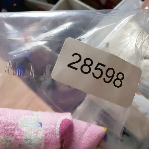 Donna‎ Ricco Dress Womens 2P Pink Purple Mini A-line Short Sleeveless Linen - Picture 10 of 10